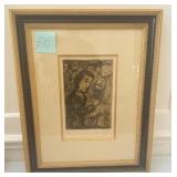 N2 - VINTAGE LTD ED ART FRAMED 28X22" (F14)