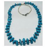 TURQOUISE/CORAL NECKLACE