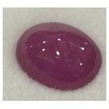 5.21CT CABOCHON RUBY GEMSTONE