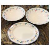 N2 - VITROMASTER SEA SIDE BOWLS & PLATTER (K27)
