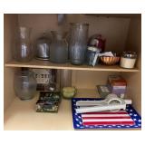 N2 - LOT OF VASES, PLATTER, CANDLE & MORE (G49)