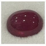 7.86CT CABOCHON RUBY GEMSTONE