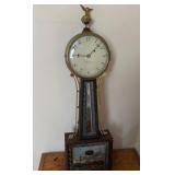 N2 - ANTIQUE AMERICAN BANJO CLOCK (O9)