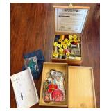 S2 - TWO SEWING BOXES (H10)