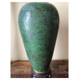 S2 - MID-CENTURY PORCELAIN VASE 16.5"T (L77)