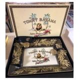 S2 - TOMMY BAHAMA CIGAR ASHTRAY SET (L6)