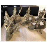 S2 - THAI GANDHARVAN CELESTIAL MUSICIAN FIGURES