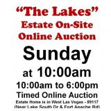WELCOME TO OUR SUN. @10am ONLINE PUBLIC AUCTION