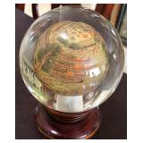 S2 - VINTAGE CHINESE CRYSTAL BALL (L42)