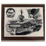 S2 - USS KITTY HAWK PLAQUE (B53)