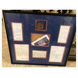 S2 - WHITE HOUSE CORRESPONDENCE FRAMED (L91)