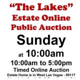 WELCOME TO OUR SUN. @10am ONLINE PUBLIC AUCTION