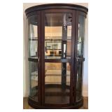 20 - CURIO DISPLAY CABINET LIGHTED