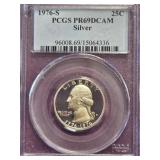 S - 1976-S PCGS SILVER QUARTER (B9)