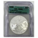 2006 AMERICAN SILVER EAGLE