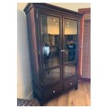 20 - JC PENNEY HOME COLLECTION CURIO CABINET