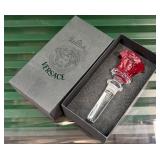 11 - VERSACE CRYSTAL BOTTLE STOPPER (B86)