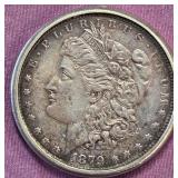 HARRAS CLUB - 1879 MORGAN SILVER DOLLAR (3)