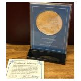 PP - FRANKLIN MINT STERLING SILVER COMMEMORATIVE