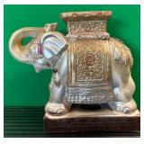 11 - EMBELLISHED ELEPHANT PLANT STAND (B139)