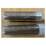 2 TUBES OF PENNIES