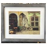 11 - EUROPEAN COURTYARD BICYCLE PRINT