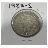 1923 SILVER PEACE DOLLAR