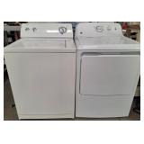 11 - WHIRLPOOL WASHER & GE ELECTRIC DRYER