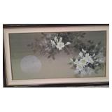 11 - ASIAN ART FRAMED 32X56" (U36)