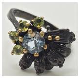 .925 STERLING SILVER RING SIZE 5 (#17)