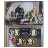 2008 PRESIDENTIAL 1 DOLLAR COIN PROOF SET