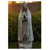 11 - VIRGIN MARY STATUETTE 34"T (B72)