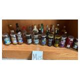 11 - COLLECTIBLE MINI LIQUOR BOTTLES