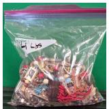 11 - BAG OF COSTUME JEWELRY (B122)