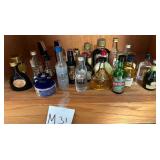 11 - COLLECTIBLE MINI LIQUOR BOTTLES