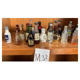 11 - COLLECTIBLE MINI LIQUOR BOTTLES