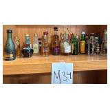 11 - COLLECTIBLE MINI LIQUOR BOTTLES
