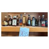 11 - COLLECTIBLE MINI LIQUOR BOTTLES