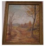 S1 - VINTAGE ART FRAMED 11X13" (N2)