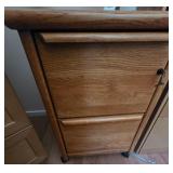 S1 - WOODCRAFT TWO-DRAWER FILE CABINET (R29)
