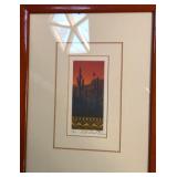 S1 - BRENT THOMSON FRAMED ART 9.5X8" (L192)