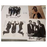 S1 - FOUR SIGNED CELEBRITY PROMO PHOTOS (G158)