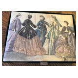 S1 - VINTAGE HOSERY BOX WITH CONTENTS (K157)