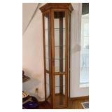 S1 - LIGHTED CURIO CABINET (K36)