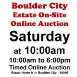 WELCOME TO OUR SAT. @10am ONLINE PUBLIC AUCTION