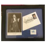 S1 - FRANK SINATRA COLLECTIBLE FRAMED (AS IS)