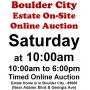Sat.@10am - Huge Boulder City Estate Online Auction - 7/25
