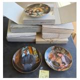 N1 - MIXED LOT OF NINE COLLECTOR PLATES (G79)