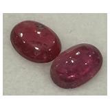 3.63CT CABOCHON RUBY GEMSTONES