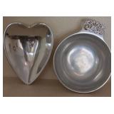 N1 - NAMBE HANDLED BOWL, HEART (B33)